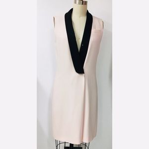 Marc Jacobs pink tailored dress,Sz4,  Deep Collar